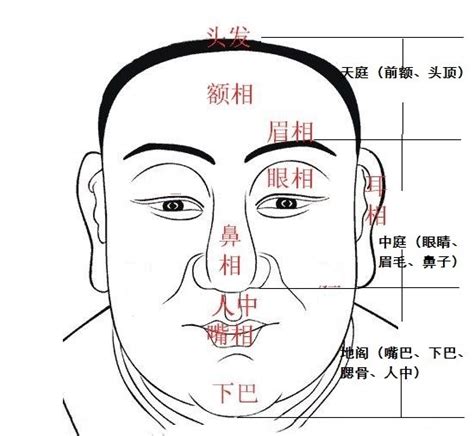 下巴凹陷面相